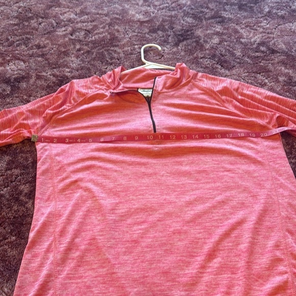 Woodland Creek Pink Quarter-Zip Pullover size XL - Picture 7 of 8
